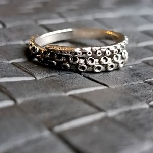 Octopus Tentacles Ring Sz 8